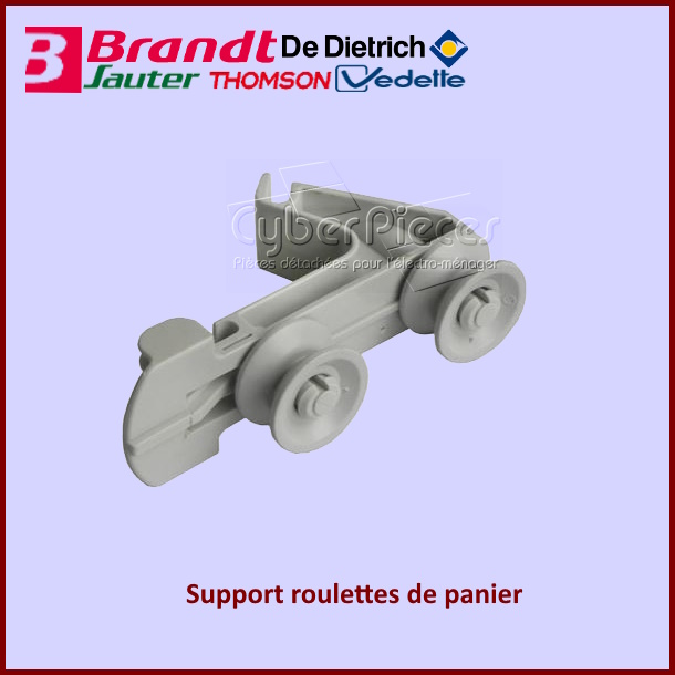 Support roulettes panier Brandt 31X8379