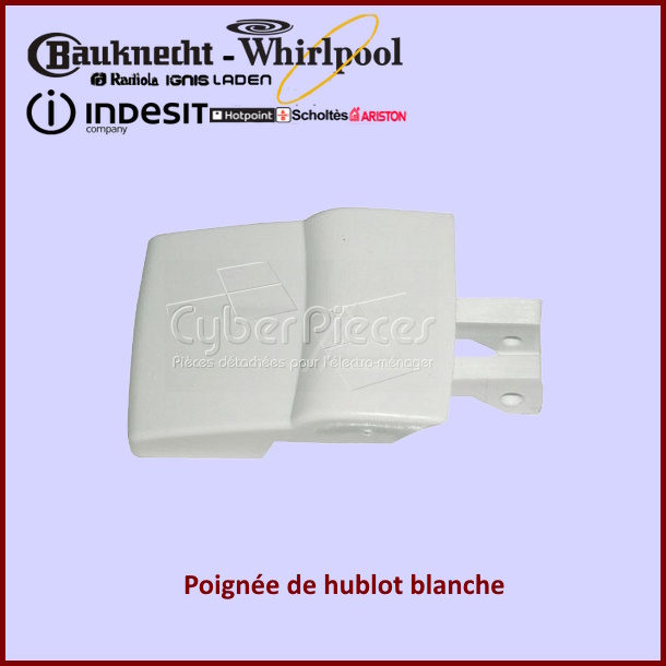 Poignee de hublot Whirlpool 481949869922