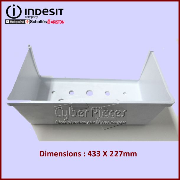 Tiroir Inférieur POLARWH LXP 433X227 C00303579 - Pièces réfrigérate...