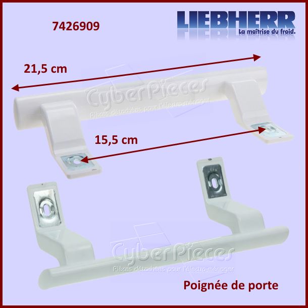 Poignée Liebherr 7426909 - Pièces réfrigérateur & congélateur