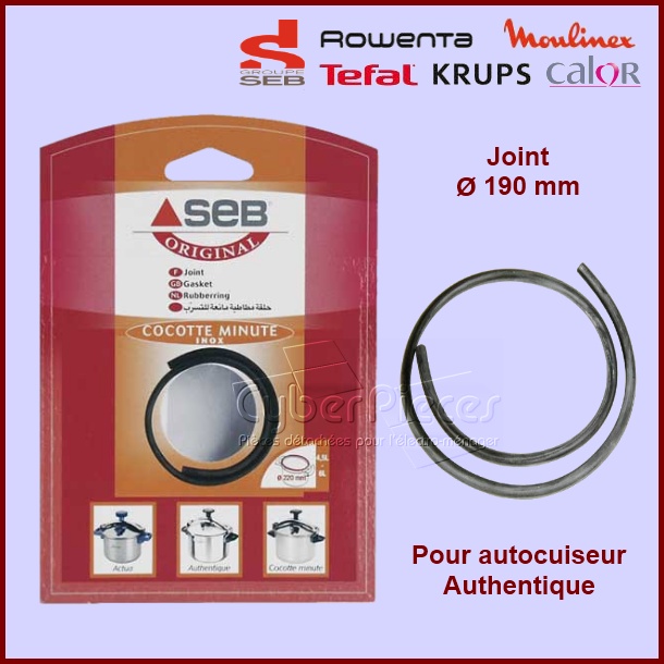 Joint de Cocotte Authentique SEB 790135 - Pièces robots ménagers