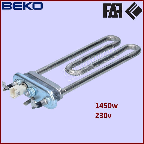 Résistance chauffante 1450w avec sonde