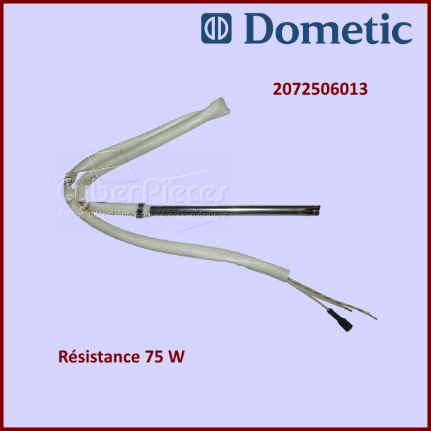 Résistance droite 75W 220V Dometic 2072506013 - Pièces réfrigérateu...