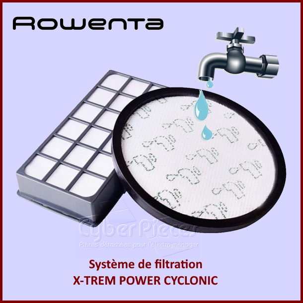 Lot de filtre F24 Rowenta ZR006001