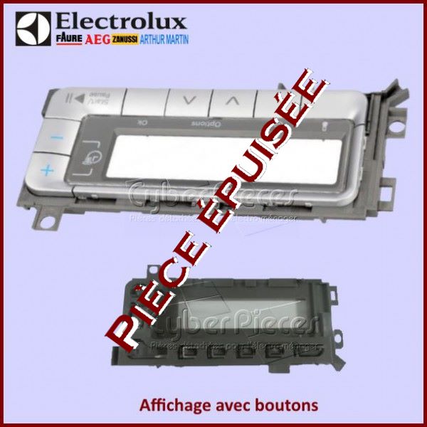 Affichage avec boutons Electrolux 1083599041 *** Pièce épuisée ***