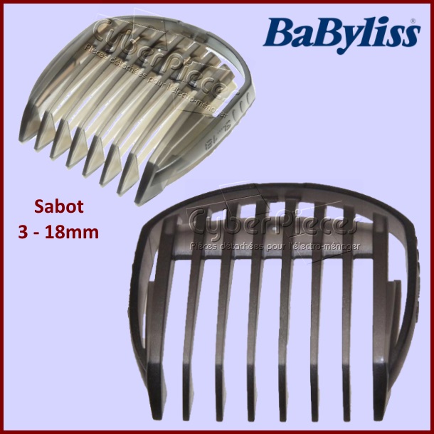 Peigne de tondeuse 3-18mm Babyliss 35807091 - Pièces hygiène