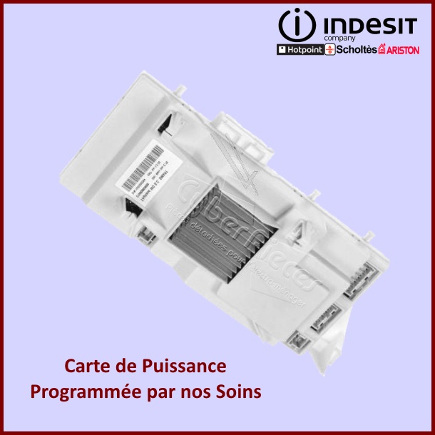 Carte électronique de puissance Indesit C00257409 -  Pièces machine...
