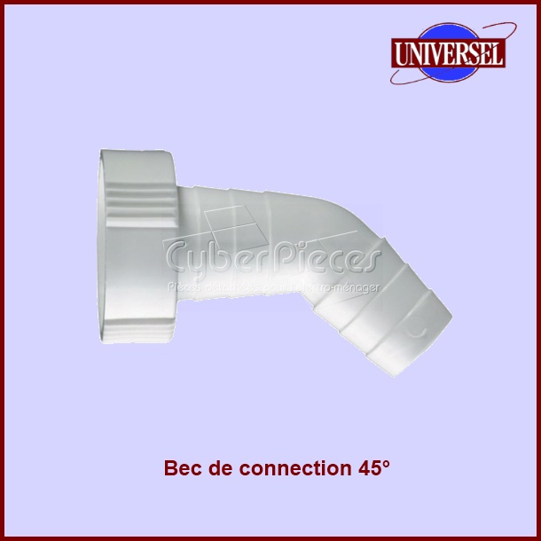 Bec de connection 1" - 45° - Pièces lave-vaisselle
