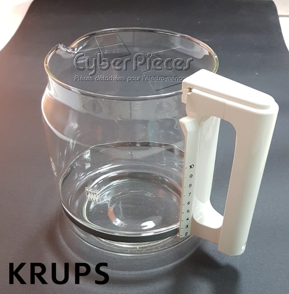 Verseuse T10 / T10 Combi en verre cafetière Krups F0207000 - 42507