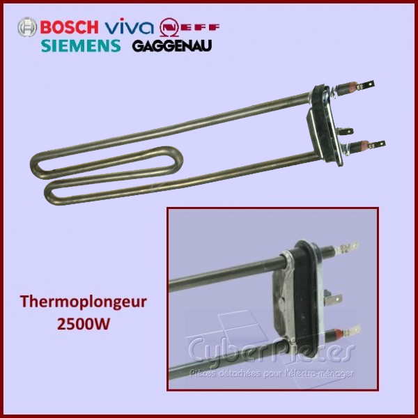 Thermoplongeur 2500W Bosch 00088487 -  Pièces machine à laver