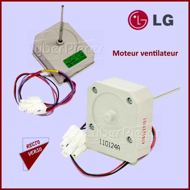 Moteur ventilateur LG 4681JB1029A