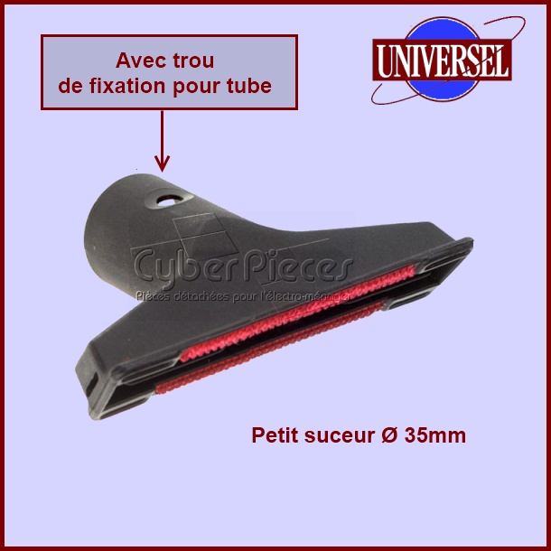 Brosse universelle Ã 35mm - PiÃ¨ces aspirateur