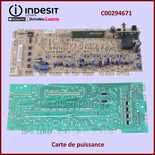 Carte De Puissance Vierge Indesit C00294671 - Pièces réfrigérateur ...
