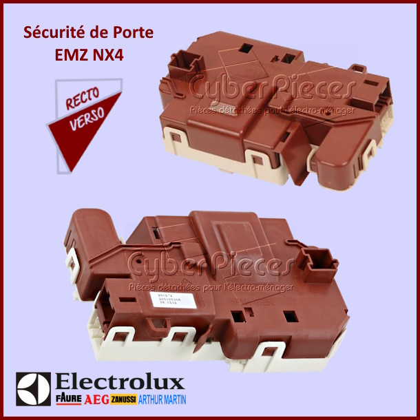 Fermeture de Porte EMZ NX4 1254253154 -  Pièces machine à laver