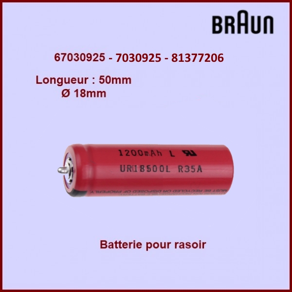 Batterie Li-ion 67030925 - Pièces hygiène
