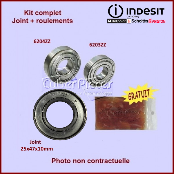 Kit Palier Ariston Indesit C00090555 -  Pièces machine à laver
