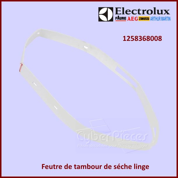 Feutre Avant de tambour Electrolux 1258368008 - Pièces sèche-linge