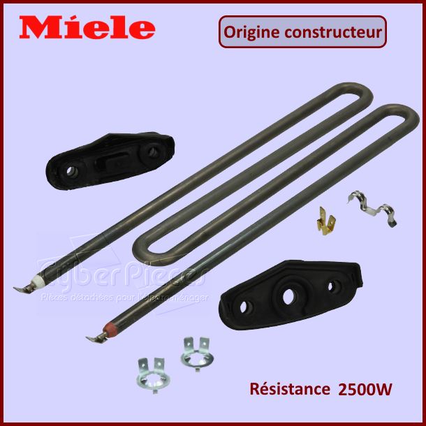 Résistance 2500W - 230V Origine Miele 4748124 -  Pièces machine à l...