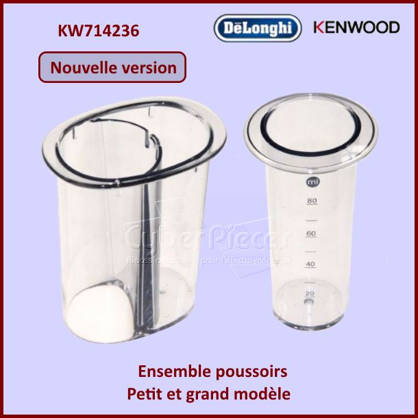 Poussoir double éminceur KENWOOD KW714236 - Pièces robots ménagers