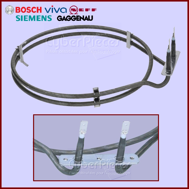 Chauffage four air pulsé 2200W Bosch 11022808