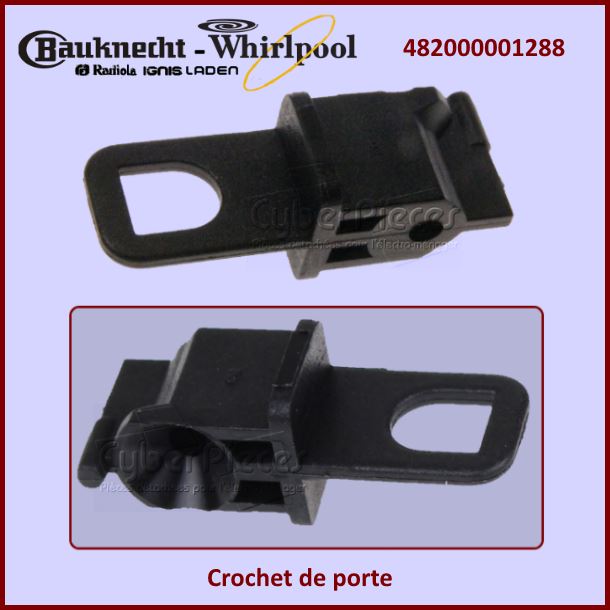 Crochet de porte Whirlpool 482000001288 - Pièces Micro-ondes