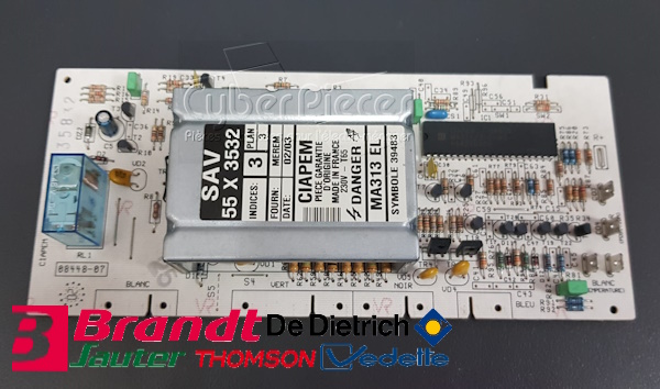 Carte électronique Brandt 55X3532