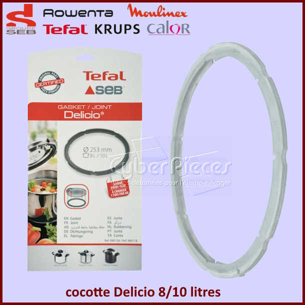 Joint de Cocotte Délicio SEB 980158 - Pièces robots ménagers