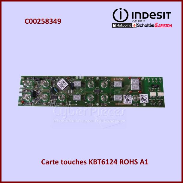 Carte de commande Indesit C00258349 - Pièces table de cuisson