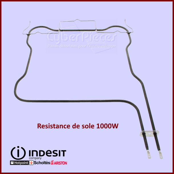 Resistance de sole 1000W Indesit C00526531