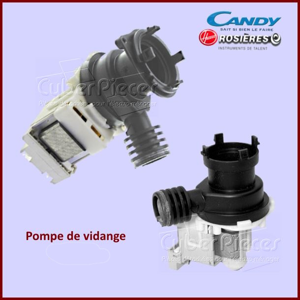 Pompe de vidange Candy 91200173 - Pièces lave-vaisselle