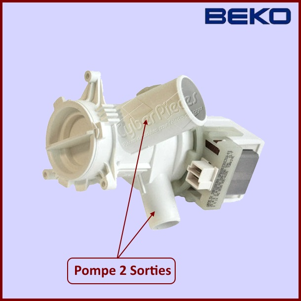 Pompe de Vidange Beko 2801100300 -  Pièces machine à laver