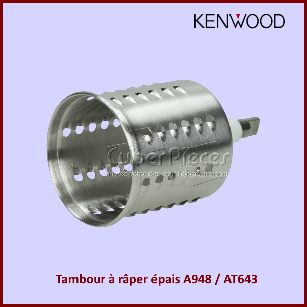 Râpe tambour N°2 Epais Kenwood KW711855