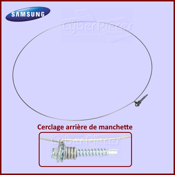 Cerclage arrière de manchette Samsung DC97-14618A