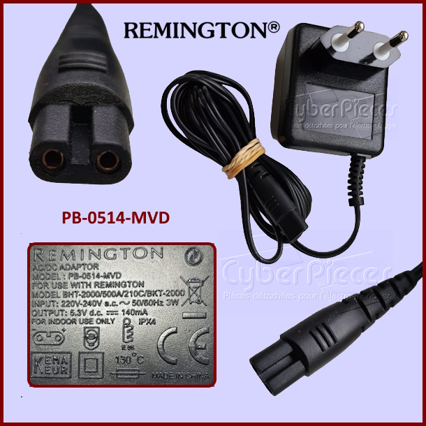 Adaptateur chargeur REMINGTON PB-0514-MVD