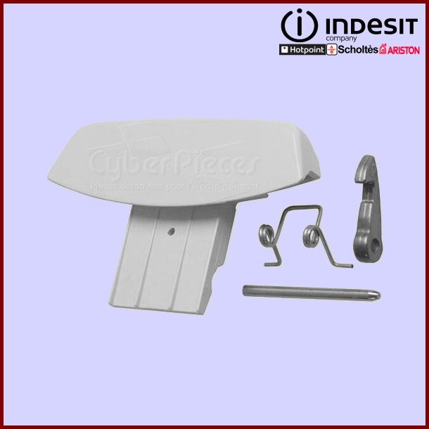 Poignée Complète de Hublot Indesit C00116576 -  Pièces machine à laver