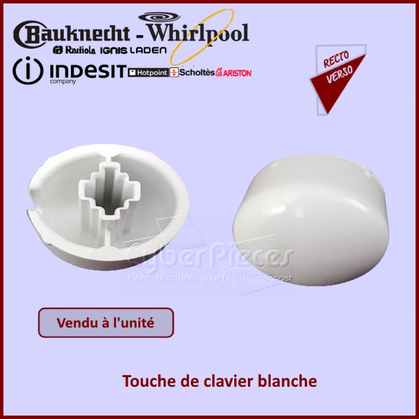 Touche de clavier Indesit C00057637