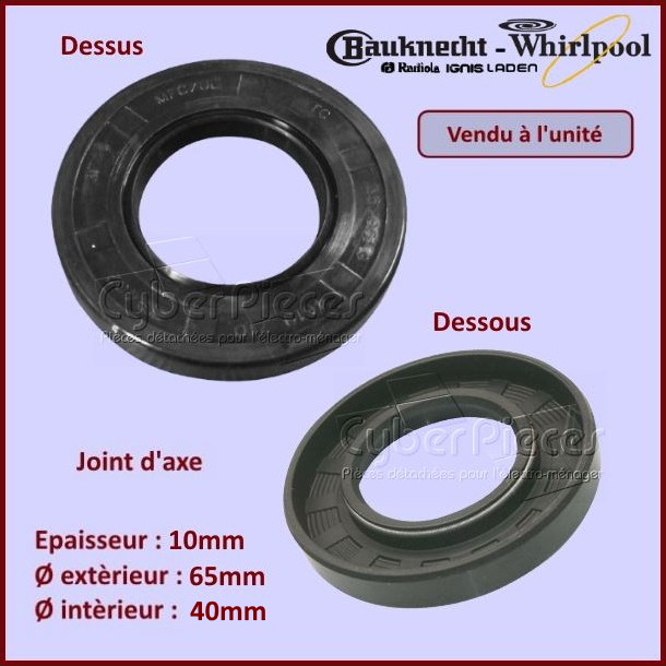 Joint d'axe 40x65x10mm