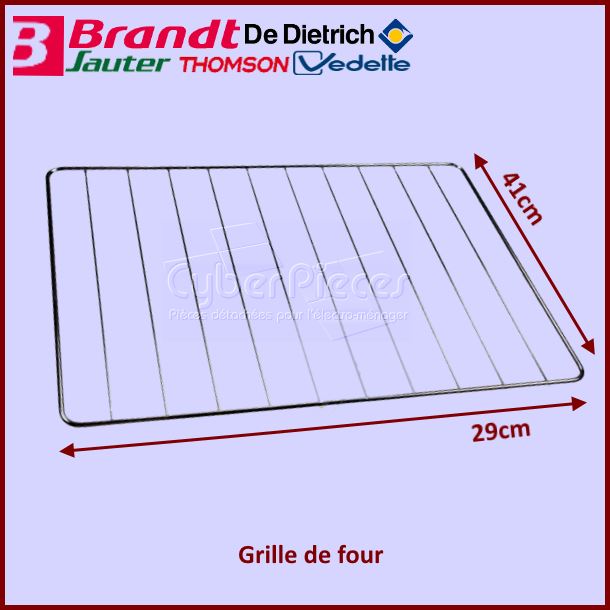 Grille de four Brandt CB80060S9 - Pièces four