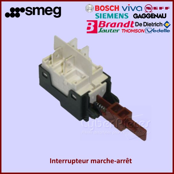 Interrupteur clavier Smeg 816450164 - Pièces lave-vaisselle
