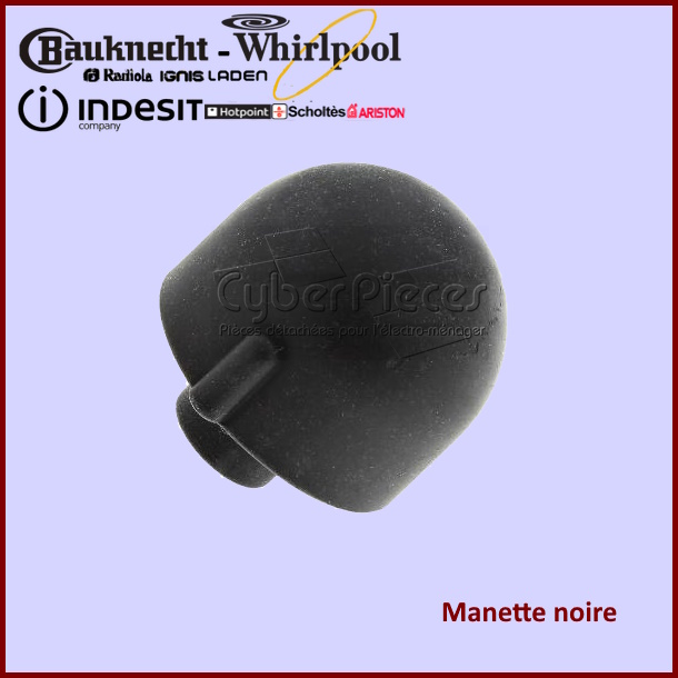 Manette noire Indesit C00076918