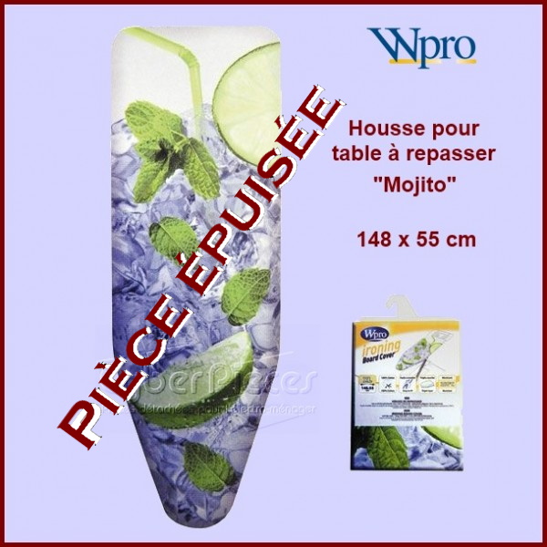 Housse de table à repasser Wpro MOJITO - Pièces fer