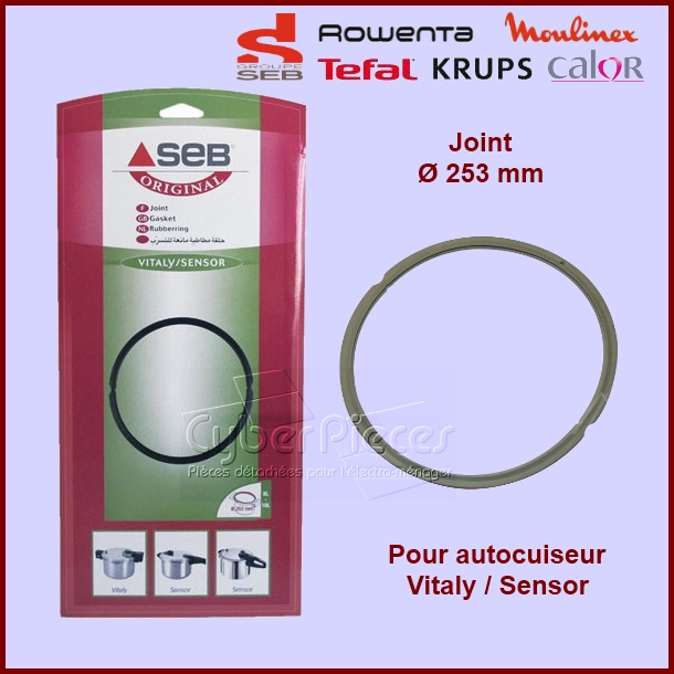 Joint de Cocotte Sensor - Vitaly SEB 980532 - 980549 - Pièces robot...