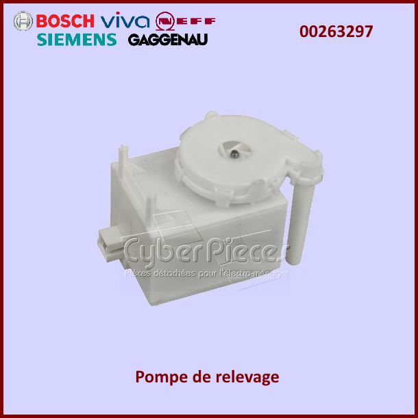 Pompe de relevage Bosch 00263297 - Pièces sèche-linge
