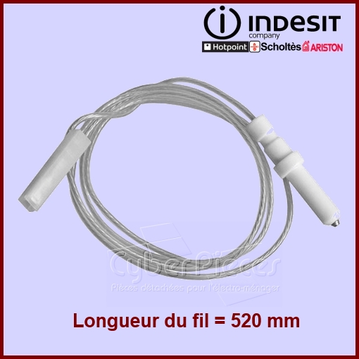 BOUGIE 520mm C00136219 - Pièces table de cuisson