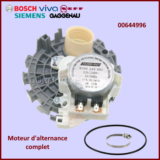 Moteur d'alternance complet 00644996 - Pièces lave-vaisselle