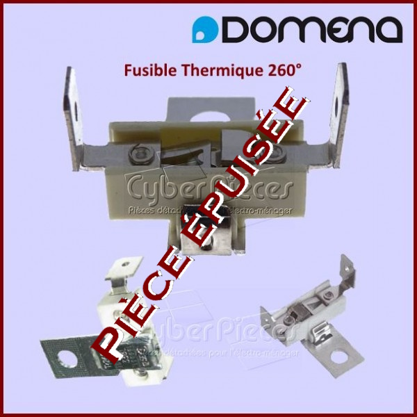 Fusible Thermique 260ÃÂÃÂ° Domena 500410115 - PiÃÂÃÂ¨ces fer