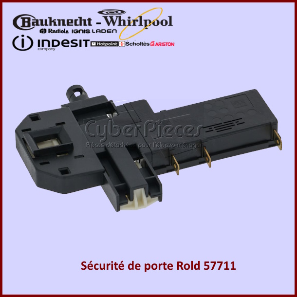 Sécurité de porte Rold 57711 Indesit C00051438 -  Pièces machine à laver