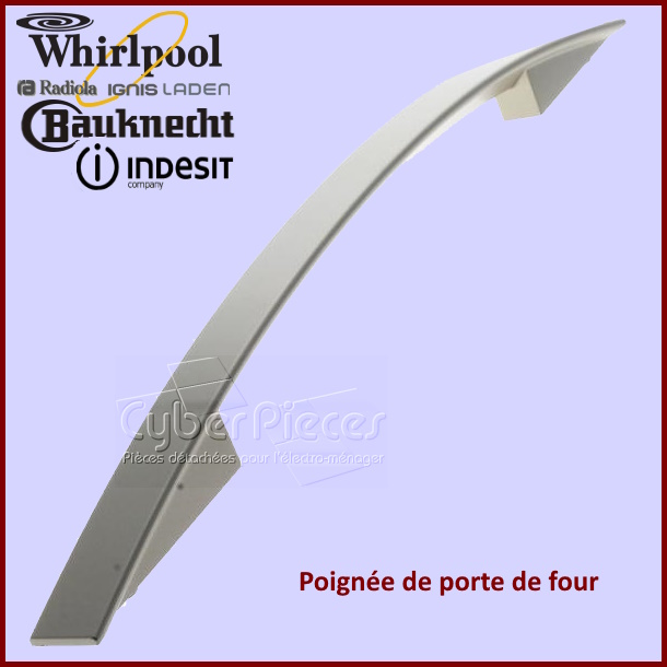 Poignée de porte Whirlpool 481249868302