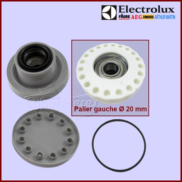 Palier Gauche Electrolux 4071306494 -  Pièces machine à laver
