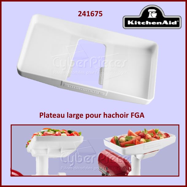 Plateau large FT Kitchenaid FGA 241675 - PiÃ¨ces robot pÃ¢tissier Kit...